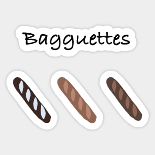 Baguette Trio Sticker